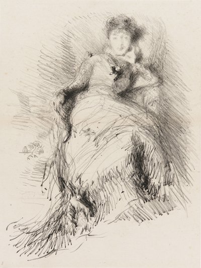 Studie, 1878. av James Abbott McNeill Whistler