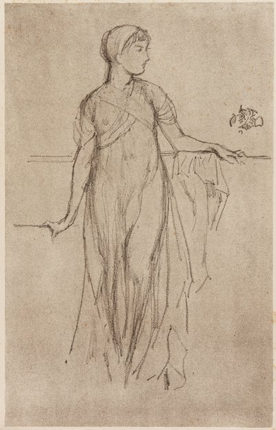 Studie, 1879. av James Abbott McNeill Whistler
