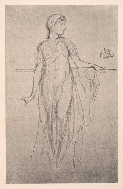 Studie, 1879. av James Abbott McNeill Whistler