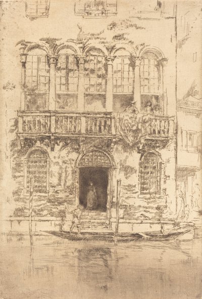 Balkongen, 18791880. av James Abbott McNeill Whistler