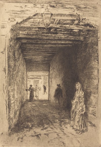 Tiggerne, 18791880. av James Abbott McNeill Whistler