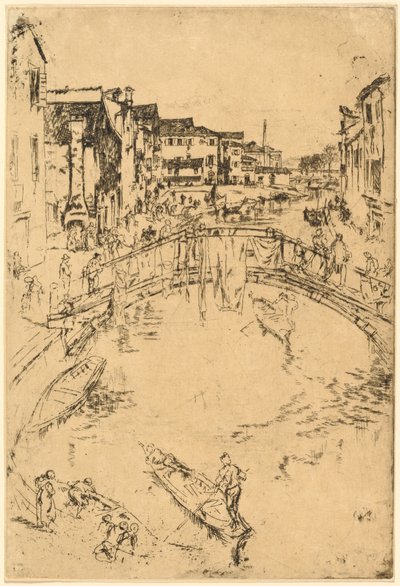 Broen, 18791880. av James Abbott McNeill Whistler