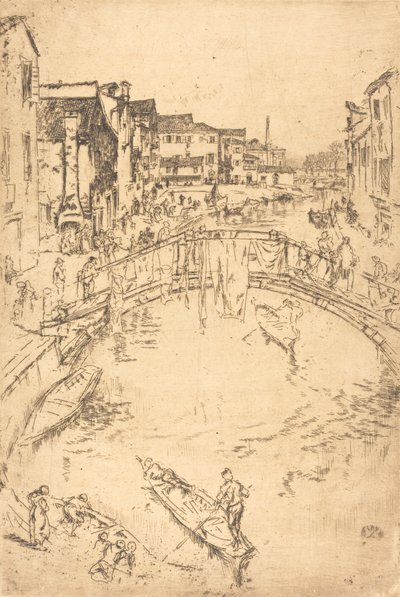 Broen, 18791880. av James Abbott McNeill Whistler