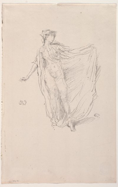 Den dansende jenta, 1890. av James Abbott McNeill Whistler