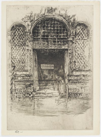 Døråpningen, 1879-1880. av James Abbott McNeill Whistler