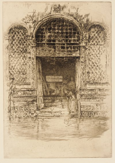 Døråpningen, 1879-1880. av James Abbott McNeill Whistler