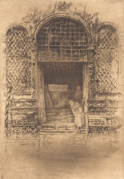 Døråpningen, 1880. av James Abbott McNeill Whistler