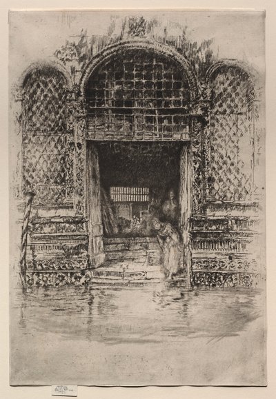 Døråpningen, 1880. av James Abbott McNeill Whistler