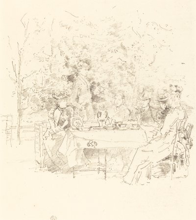 Hagen, 1891. av James Abbott McNeill Whistler