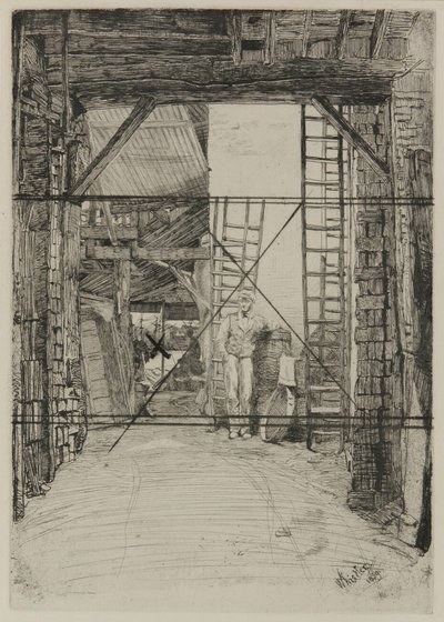 Kalkbrenneren, 1859. av James Abbott McNeill Whistler