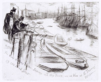 The Little Pool, No.2 (etsing) av James Abbott McNeill Whistler