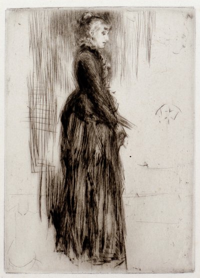 Den lille fløyelskjolen av James Abbott McNeill Whistler