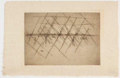 Det lille Venezia, 1879-1880. av James Abbott McNeill Whistler