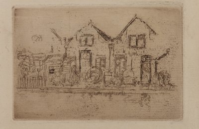 The Little Wheelwright's, 1884. av James Abbott McNeill Whistler