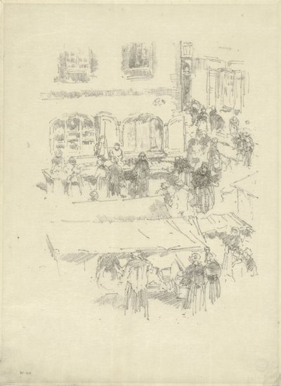 Markedsplassen, Vitre av James Abbott McNeill Whistler