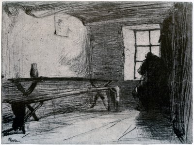 The Miser, c1851 1904. av James Abbott McNeill Whistler