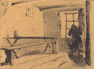The Miser, ca. 1861. av James Abbott McNeill Whistler