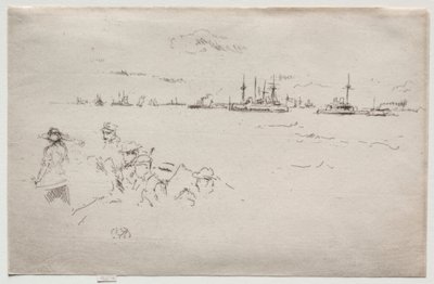 Monitorene. av James Abbott McNeill Whistler