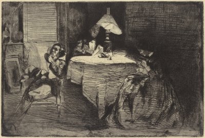 Musikkrommet, 1858. av James Abbott McNeill Whistler