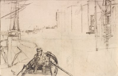 Bassenget, 1859. av James Abbott McNeill Whistler