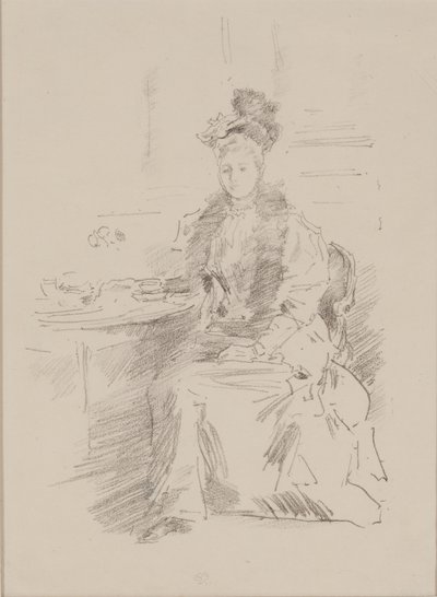 The Pretty New Yorker av James Abbott McNeill Whistler