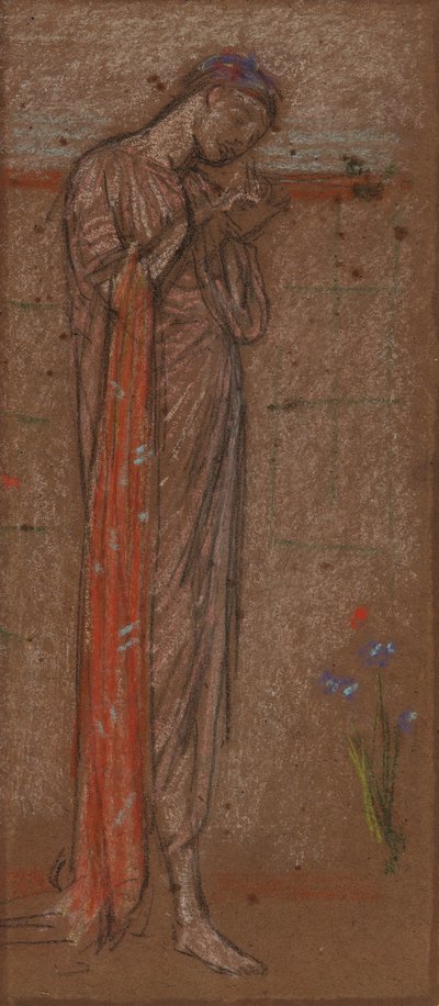 Den lilla iris, 18711872. av James Abbott McNeill Whistler