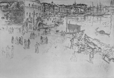 Riva nr. 1, 1879-1880, 1925. av James Abbott McNeill Whistler