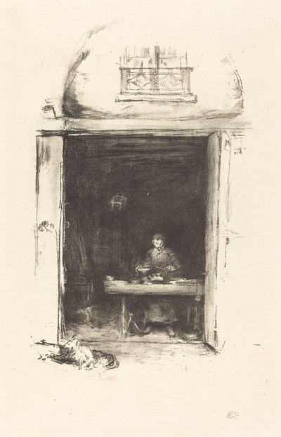 The Smith, Passage du Dragon, 1894. av James Abbott McNeill Whistler