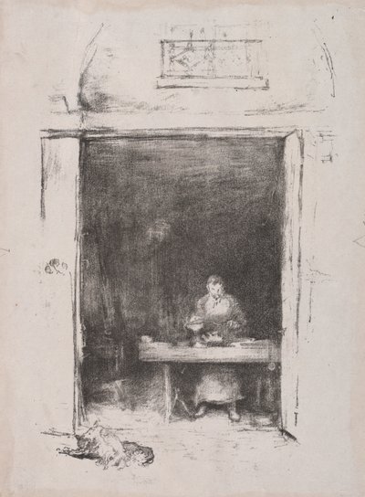 The Smith: Passage du Dragon, 1894. av James Abbott McNeill Whistler