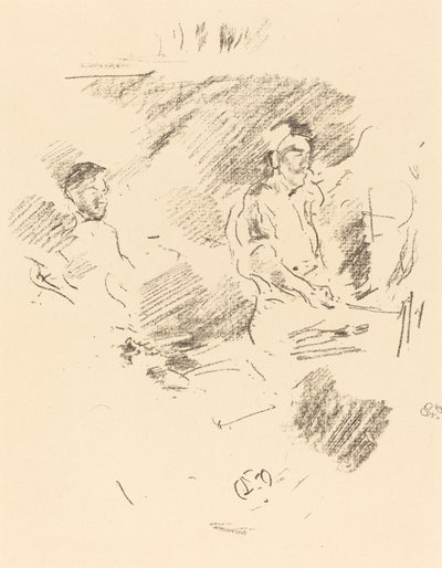 Den sterke armen, 1895. av James Abbott McNeill Whistler