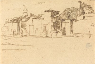 Svanen, Chelsea, 1872. av James Abbott McNeill Whistler