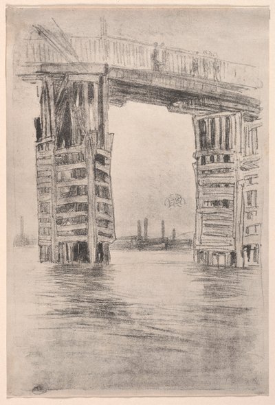 Den høye broen, 1878. av James Abbott McNeill Whistler