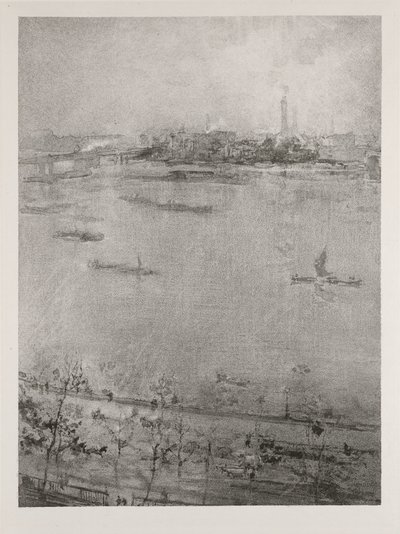 Themsen, 1896 av James Abbott McNeill Whistler