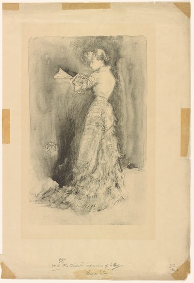 Toalettet, 1878. av James Abbott McNeill Whistler
