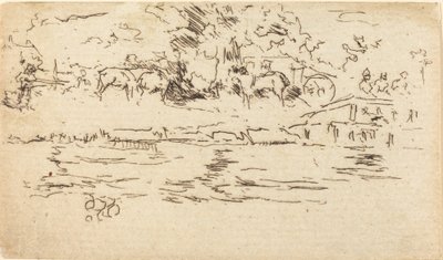 Slepeveien. av James Abbott McNeill Whistler