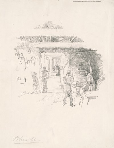 Dekksmeden, 1890. av James Abbott McNeill Whistler