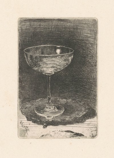 Vinglasset, 1859. av James Abbott McNeill Whistler