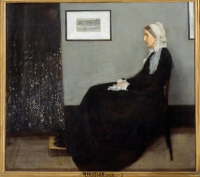Kunstnerens mor eller arrangement i grått og svart n°1 av James Abbott McNeill Whistler
