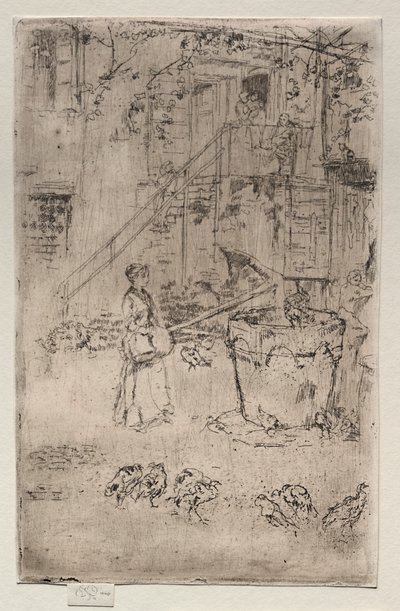 Tyrkiene, 1886. av James Abbott McNeill Whistler