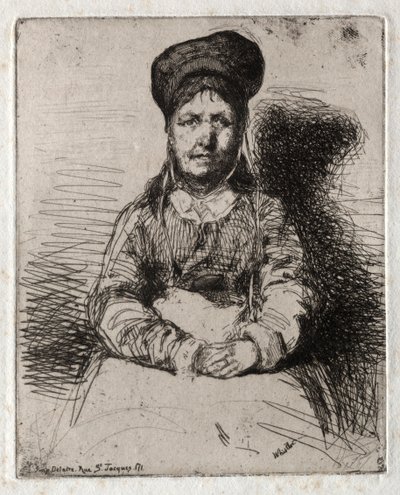 Tolv etsninger fra naturen: La Rétameuse, 1858. av James Abbott McNeill Whistler