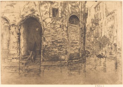 To døråpninger, 1880. av James Abbott McNeill Whistler