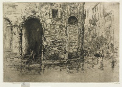 To døråpninger, 1880. av James Abbott McNeill Whistler