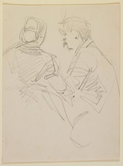 To figurer, 1858. av James Abbott McNeill Whistler