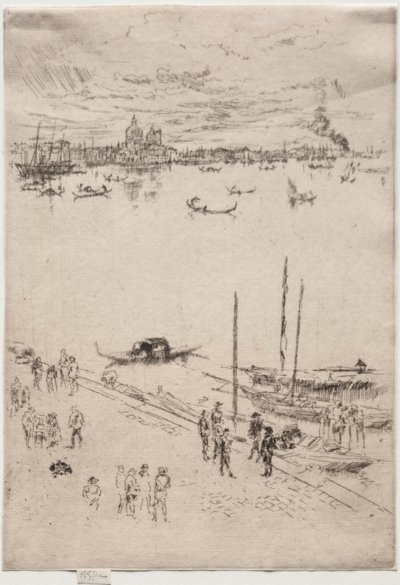 Oppreist Venezia. av James Abbott McNeill Whistler