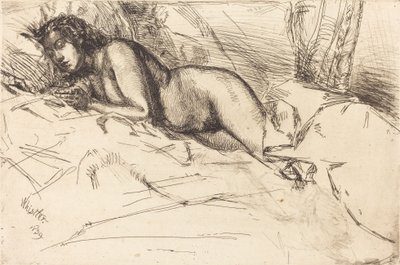 Venus, 1859. av James Abbott McNeill Whistler