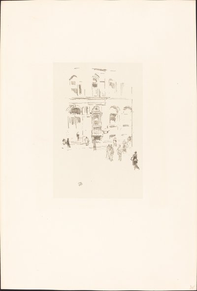 Victoria Club, 18791887. av James Abbott McNeill Whistler