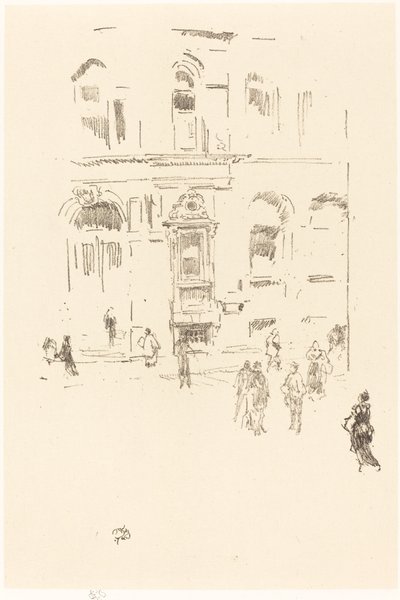 Victoria Club, 18791887. av James Abbott McNeill Whistler