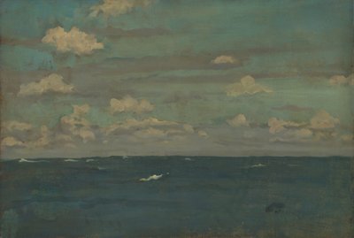 Fiolett og sølv - The Deep Sea, 1893. av James Abbott McNeill Whistler
