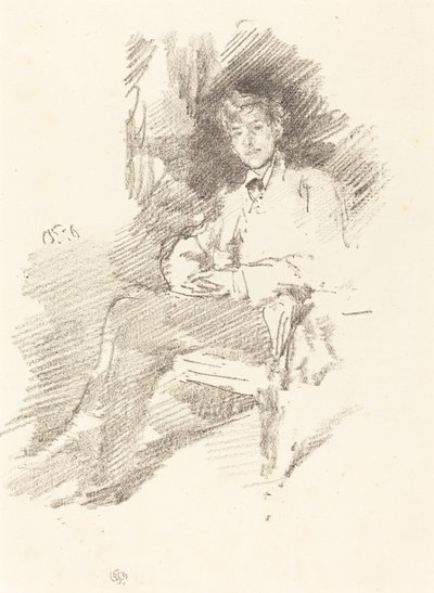Walter Sickert, 1895. av James Abbott McNeill Whistler