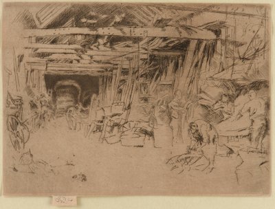 Wheelwright, 1879-1880. av James Abbott McNeill Whistler